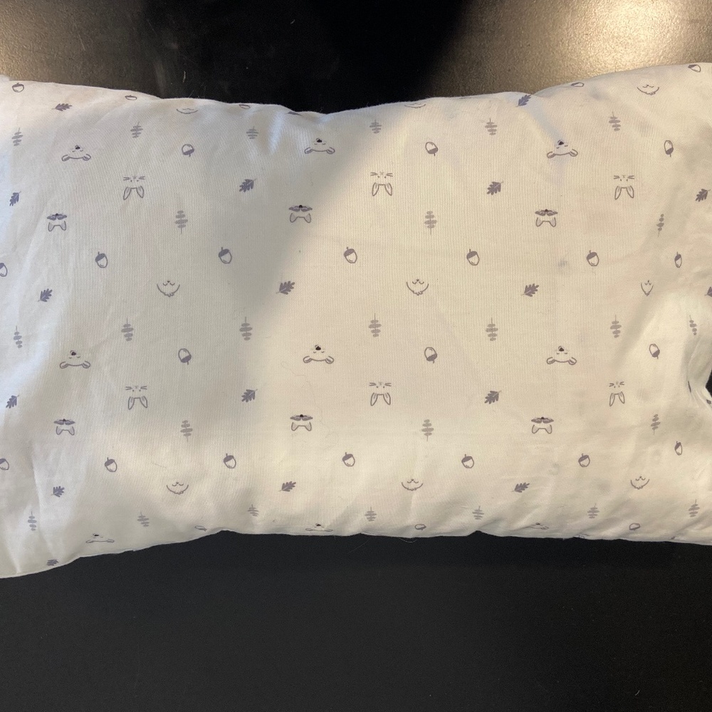 KeaBabies Mini Toddler Pillow with Pillowcase - Acorns